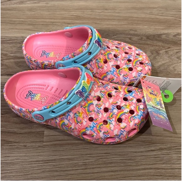 Crocs X Lisa Frank Classic Clog Shoes - Picture 5 of 12